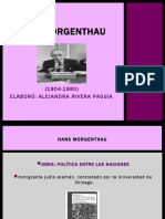 Hans Morgenthau teórico realismo internacional