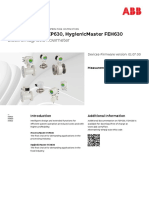 ABB Flujómetro HygienicMaster 630 PDF