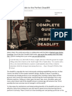 The Complete Guide To The Perfect Deadlift PDF