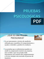 PRUEBAS PSICOLOGICAS Clase 1.1