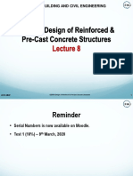 Module 3 Reinforced Concrete Beams - Lecture 8
