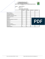 Historial de Notas