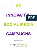 50 Innovative Social Media Campaigns
