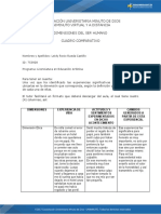 Cuadro Comparativo Dimensiones Del Ser PDV