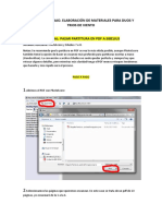 Tutorial PDF A Sibelius PDF