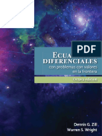 Ecuaciones Diferenciales Dennis-Zill PDF