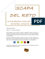 #Escapadelreto 3º - 4º PDF