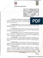 Em novo decreto, prefeito Hildo do Candango autoriza reuniões religiosas diárias em Águas de Goiás