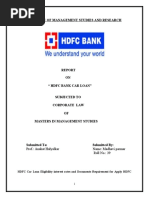 Download Project on Hdfc Car Loan  by soniparmar SN45743351 doc pdf