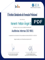 Auditorias internas ISO 9001