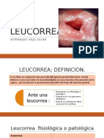 LEUCORREA: DEFINICIÓN, TIPOS Y DIAGNÓSTICO