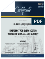 Dr. Yusuf Agung Nugroho - Neonatal Life Support