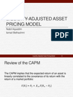 Liquidity-Adjusted Asset Pricing Model