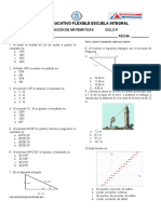 evaluacion matematicas 1-5