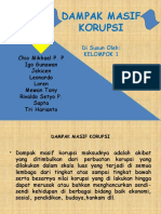 Dampak Masif Korupsi