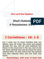One Lord One Baptism