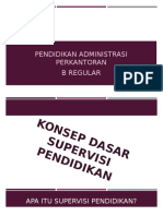 Konsep Dasar Supervisi Pendidikan