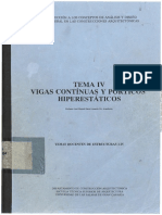 Vigas Continuas y Porticos Hiperestaticos- JOSE MANUEL PEREZ LUZARDO