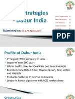 Brand Strategies - Dabur India: Submitted To