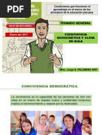 Temario General: Condiciones Que Favorecen El Aprendizaje en El Marco de Los Principios de La Educación Peruana