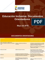 Educacion Inclusiva Documento Educadores