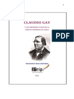 Claudio Gay. y Los Primeros Pasos de La PDF