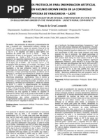 Download EVALUACION DE DOS PROTOCOLOS PARA INSEMINACION ARTIFICIAL A TIEMPO FIJO EN VACUNOS BROWN SWISS EN LA COMUNIDAD CAMPESINA DE YANACANCHA  LAIVE by Sam Pizarro SN45745229 doc pdf