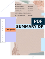 Summary of Materials: Design in Teal