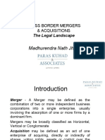 Cross Border Mergers &amp; Acquisitions