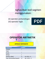 Operator Aritmetik Dan Perbandingan