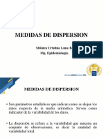 Clase Medidas Dispersión