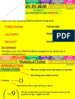 Translate Shapes Vectors