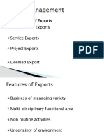 Export Management