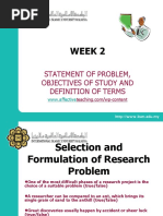 Week 2 - Selection and Formulation of Research Problem DR ENGKU&NOR - PP