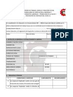 Formulario de Verificación Covid 19 PDF