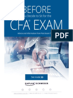 CFA 580882 Before You Take The Exam EBook PDF