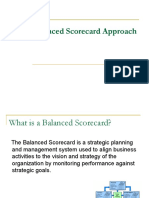 The Balanced Scorecard Approach