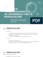 Copia de LA CLINICA PSICOPEDAGOGICA Y SU DIFERENCIA CON LA REEDUCACION