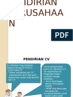 Pendirian Perusahaan