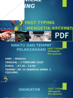 Technical Meeting Fast Typing