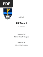 Lesson 14 & 15 Ed Tech