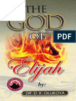The God of Elijah - D. K. Olukoya PDF