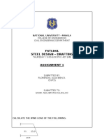 FSTLDSL Steel Design - Drafting: National University - Manila