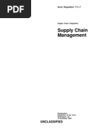 AR 711-7 Supply Chain Management