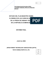 Jica - Informe Pro. Sabana Yegua PDF