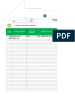 Planilla de Excel de Liquidacion de Sueldos