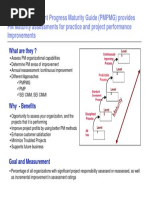 Project Management Progress Maturity Guide (PMPMG) Provides PM Maturity Assessments For Practice and Project Performance Improvements