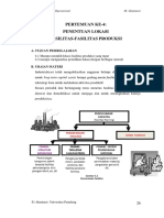 Pertemuan Ke-4 - Penentuan Lokasi Fasilitas-Fasilitas Produksi PDF