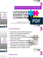 PPT3 MK549E Integrated Marketing Communication