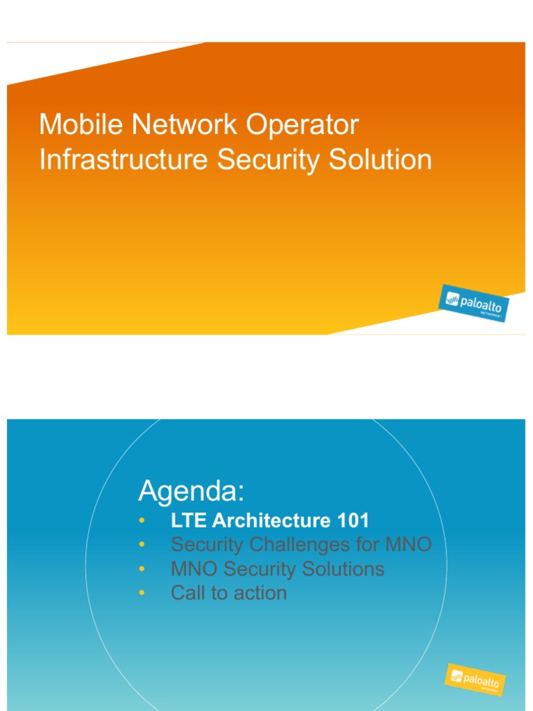 Mobile Network Operator Infrastructure Security Solution | PDF ...